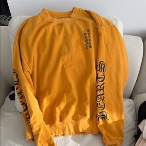 Chrome Hearts Graphic Crewneck Sweatshirt